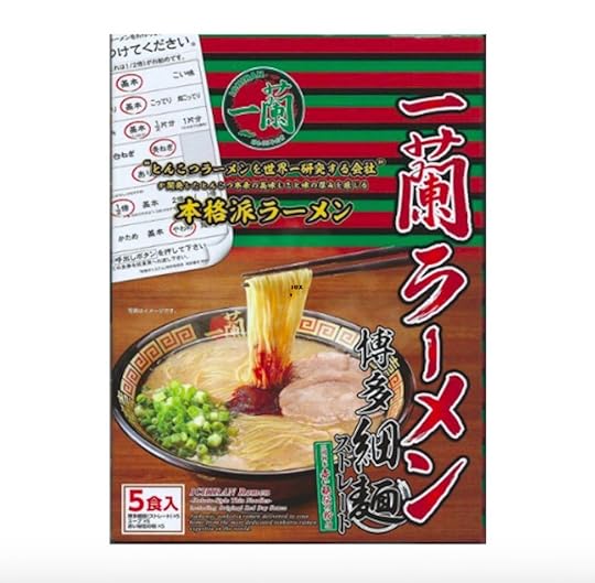 FUKUOKA ICHIRAN instant noodles