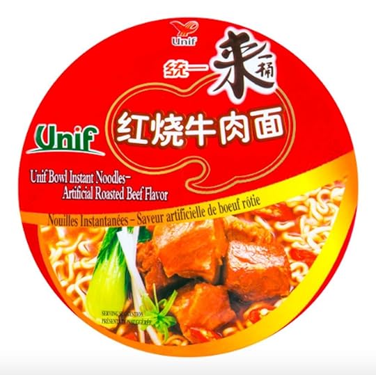 UNIF Bowl Instant Noodles in Spicy Beef Flavor