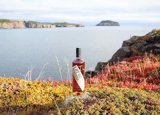 Bottle of Lot No 40 whiskey