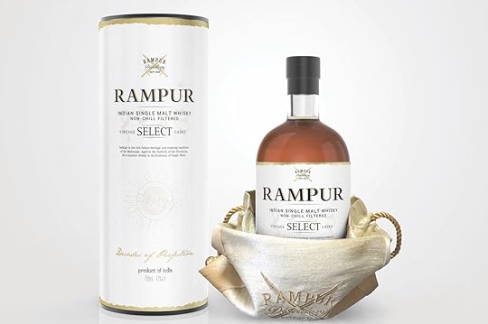 Rampur whiskey bottle