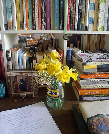 Wild daffodils on my desk