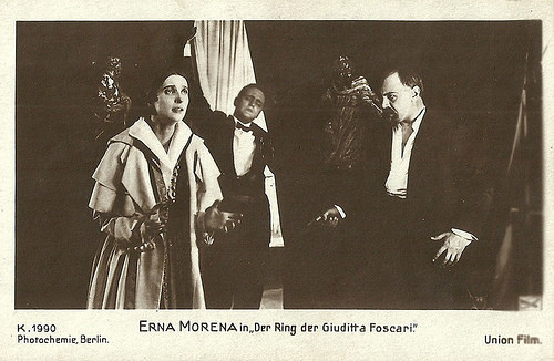 Erna Morena in Der Ring der Giuditta Foscari (1917)