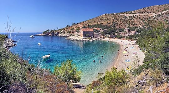 Dubovica Beach on Hvar in Croatia