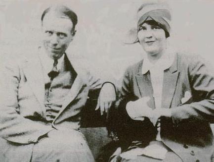 Sinclair Lewis and Dorothy Thompson in 1928