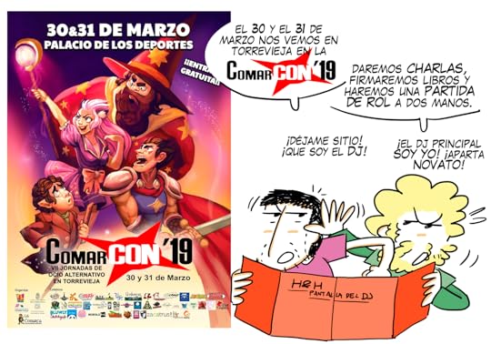 Crónicas PSN y El sistema d13 en la Comarcon 19