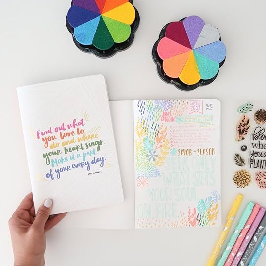 Amy Tangerine stamping