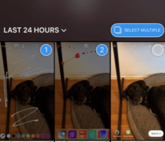 Instagram stories - multiple pictures