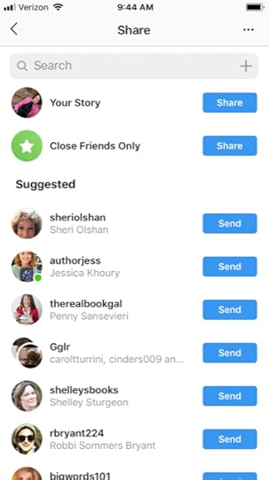 share your instagram story