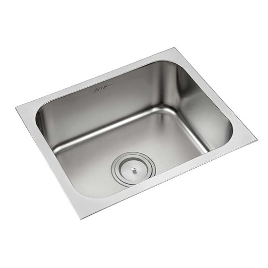 Buy Anupam Stainless Steel Single Bowl Sink without Drainboard Stainless Steel Kitchen Sinks