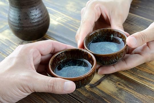 Japanese traditional alcoholic drink, sake