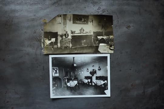 Two images of the interior of the original Russian Inn