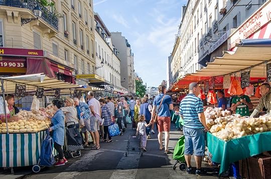 The open-air market in the Bastille district is one of the largest and busiest in the city