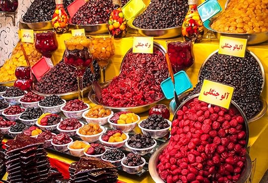 Dried fruit for sale, Tehran, Iran