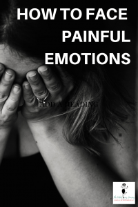 face painful emotions
