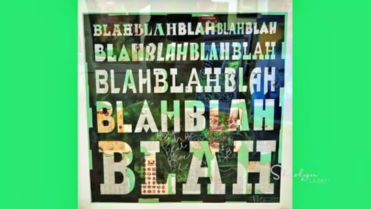 blah blah blah, art image, words, words matter, employee engagement, recruiting, retention, leadership
