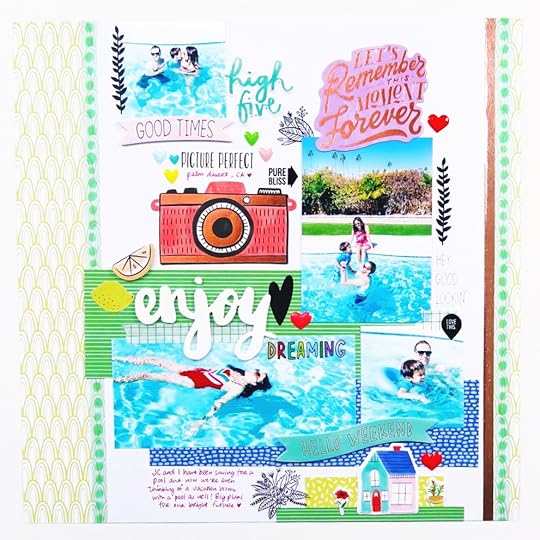 Amy Tangerine Layout