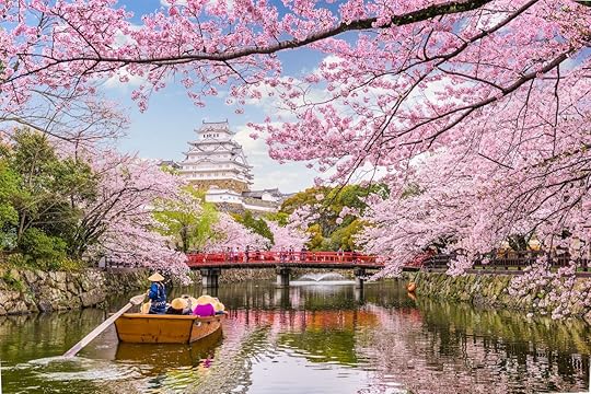 Himeji, Japan at Himeji Castle in spring season