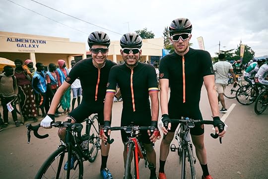 US cycling team in Rwanda