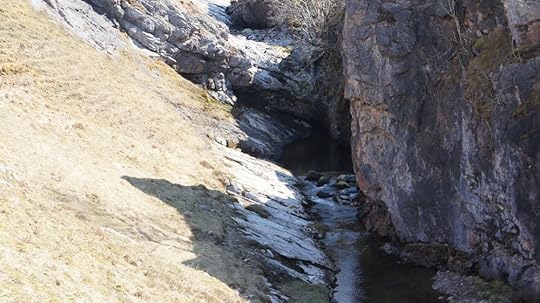 Caves on the Traligill River
