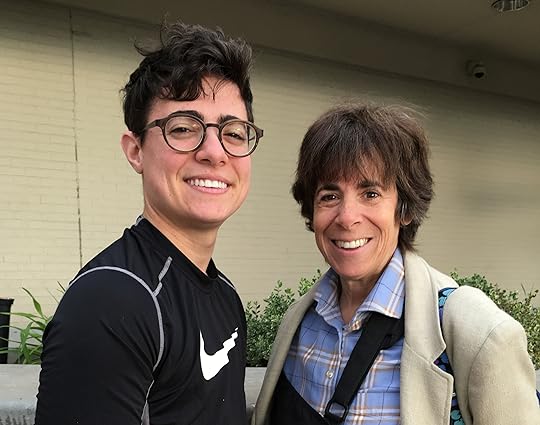 Author with her transgender son, Jeremy,