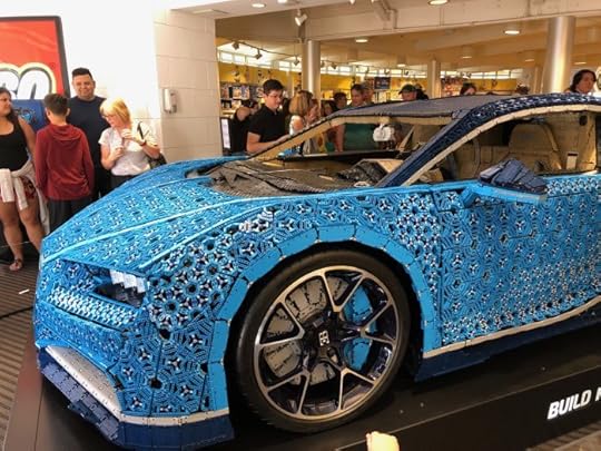lego bugatti disney springs