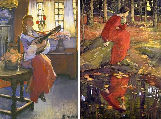 Soft Music & The Leaf by Elizabeth Forbes