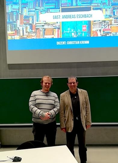 Andreas Eschbach und Christian Krumm_Uni Essen_190319