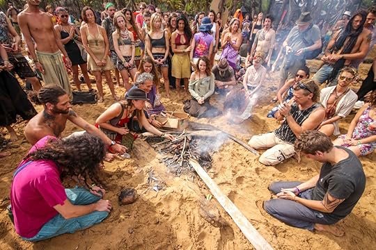 Tribes and Trance festival ceremony