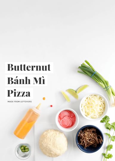 Butternut Bánh Mì Pizza made from leftovers from The Faux Martha