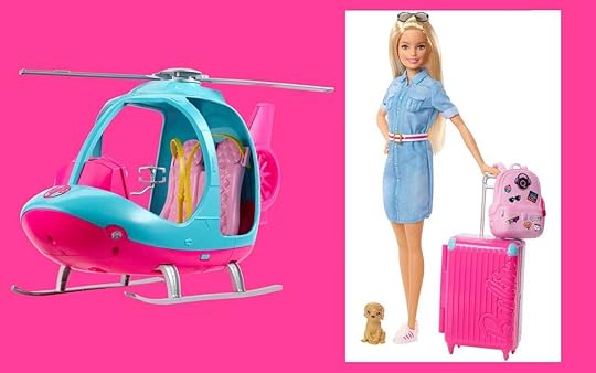 travel-themed barbie