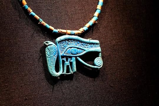 Necklace from King Tut exhibit in Paris