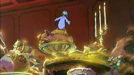 Christmas Carol Ghost of Christmas Past Ebenezer Scrooge Feast McDuck Disney