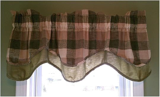 Window Valance No Window Above Kitchen Sink