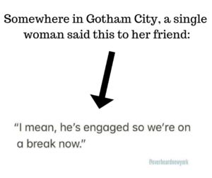 using Overhead in New York for story ideas