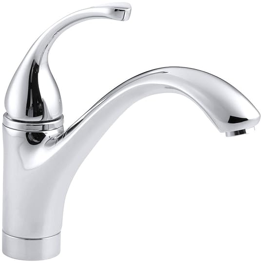 Kohler forte Single Handle Standard Kitchen Faucet with Lever Handle Kohler Kitchen Sink Parts