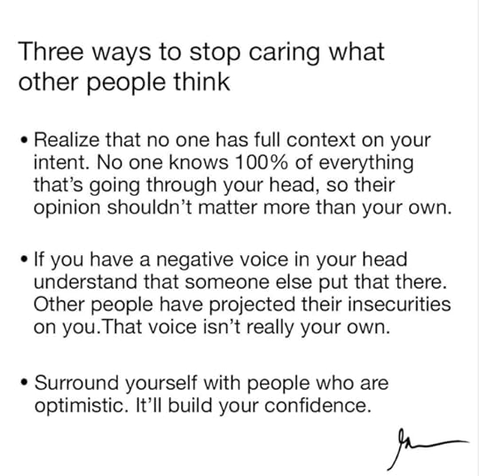 Parenting Idea #1 -- Stop Caring What People Think