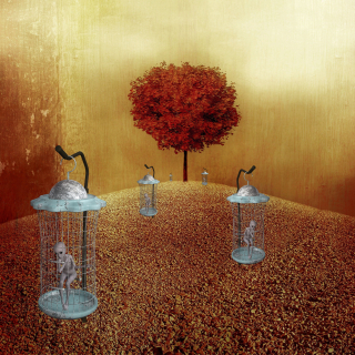 Canva - Tree Alien Surreal Artfully Artistic Fantasy