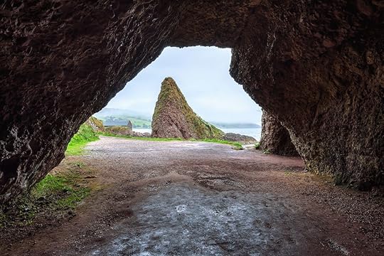 Cushendun Cave in Northern Ireland