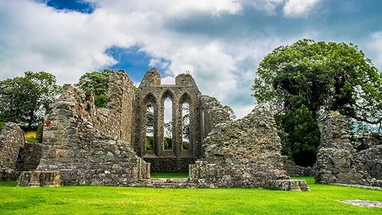 Inch Abbey in Northern Ireland