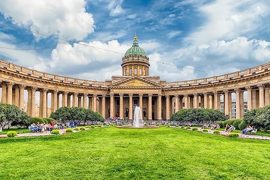 Kazan Cathedral in St. Petersburg, Russia