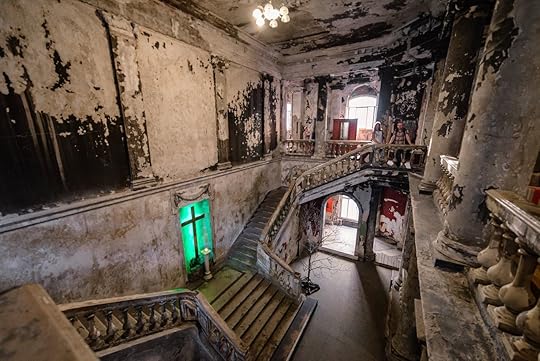 Interior of St. Ann's Church in Russia