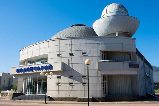 planetarium building at a former USSR church