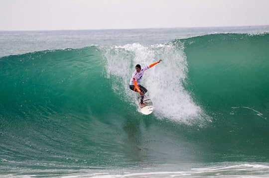 Surfer in Peniche, Portugal