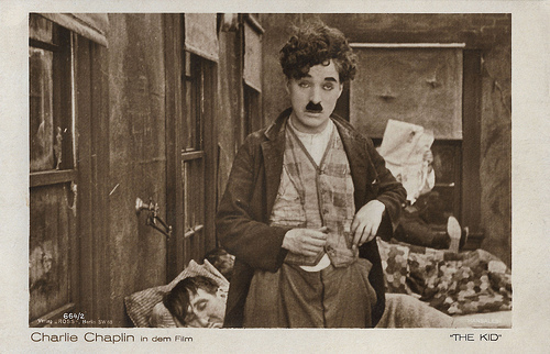 Charlie Chaplin in The Kid (1921)