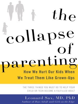 Image result for the collapse of parenting sax book