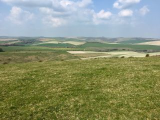 Walking from Woodingdean to Lewes.