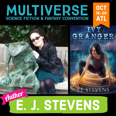 E.J. Stevens guest at Multiverse Convention Atlanta 2019