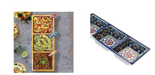 Prepara 3 Section Taco Tray
