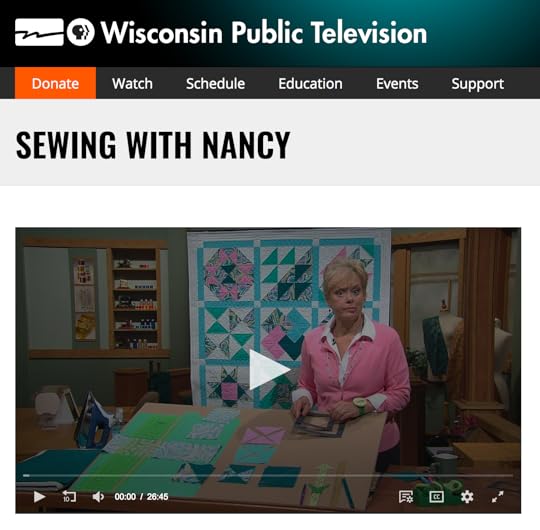 No Hassle Triangles Quilt Blocks as Seen on Sewing With Nancy