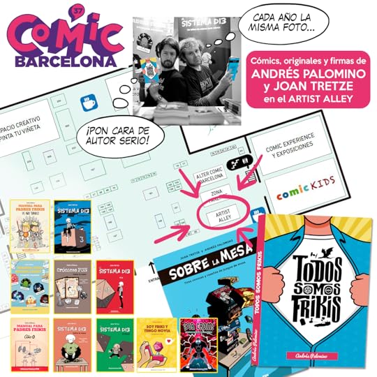crónicas psn y el sistema d13 en comic barcelona 37
